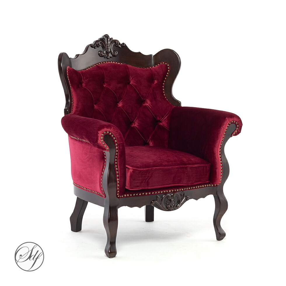 楽天市場】姫系 家具 ソファ 一人掛け ロココ 調 ゴシック