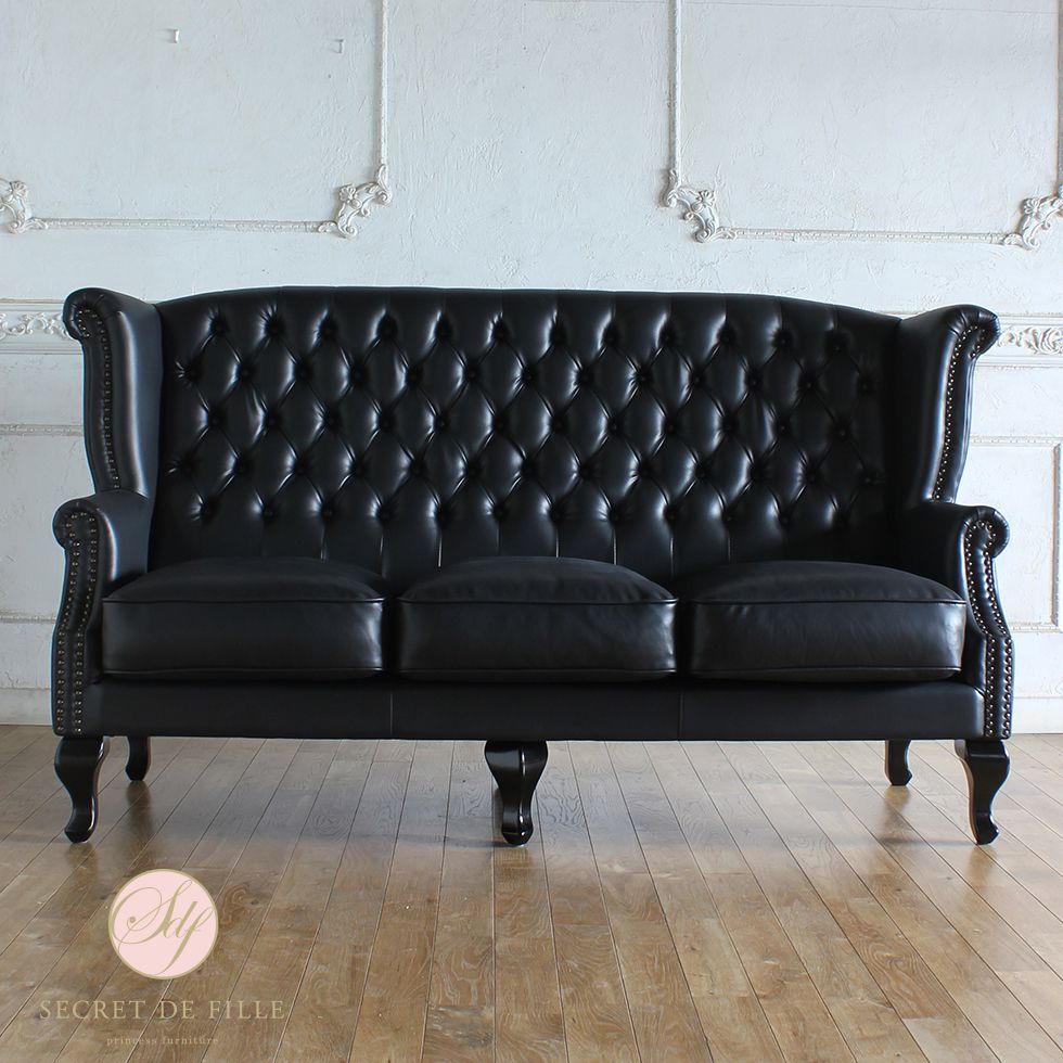 楽天市場】チェスターフィールド ソファ イギリス 3人掛け