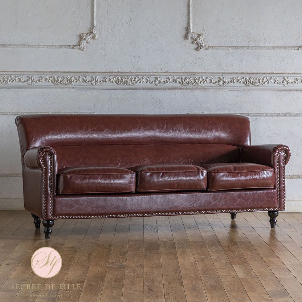 円 超熱 ソファ 3人用 三人用 3人掛け 三人掛け イギリス アンティーク 風 家具 ヨーロッパ ソファー ヴィンセント ヨーロピアン おしゃれ ヴィンテージ ブルックリン シンプル コンパクト レトロ アメリカン カジュアル かっこいい リラックス リプロ E 175 75
