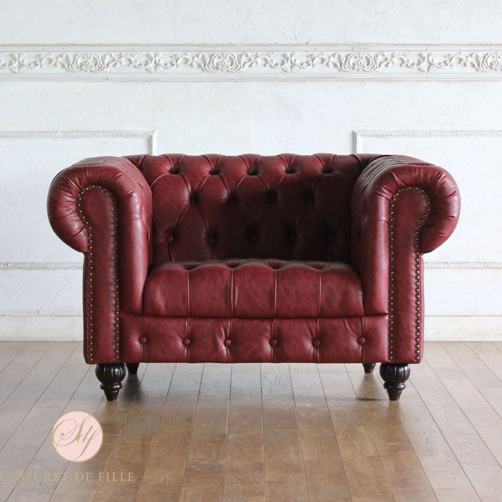 楽天市場】チェスターフィールド ソファ clubman 一人掛け 1人掛け