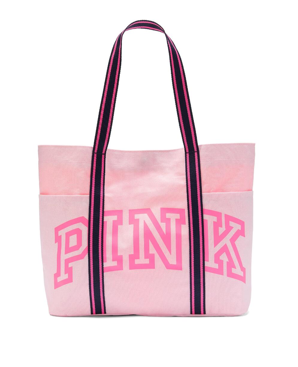 ヴィクトリアシークレット Victoria\u0027s secretPINKキャンバストートバッグPINK Canvas Tote Bag