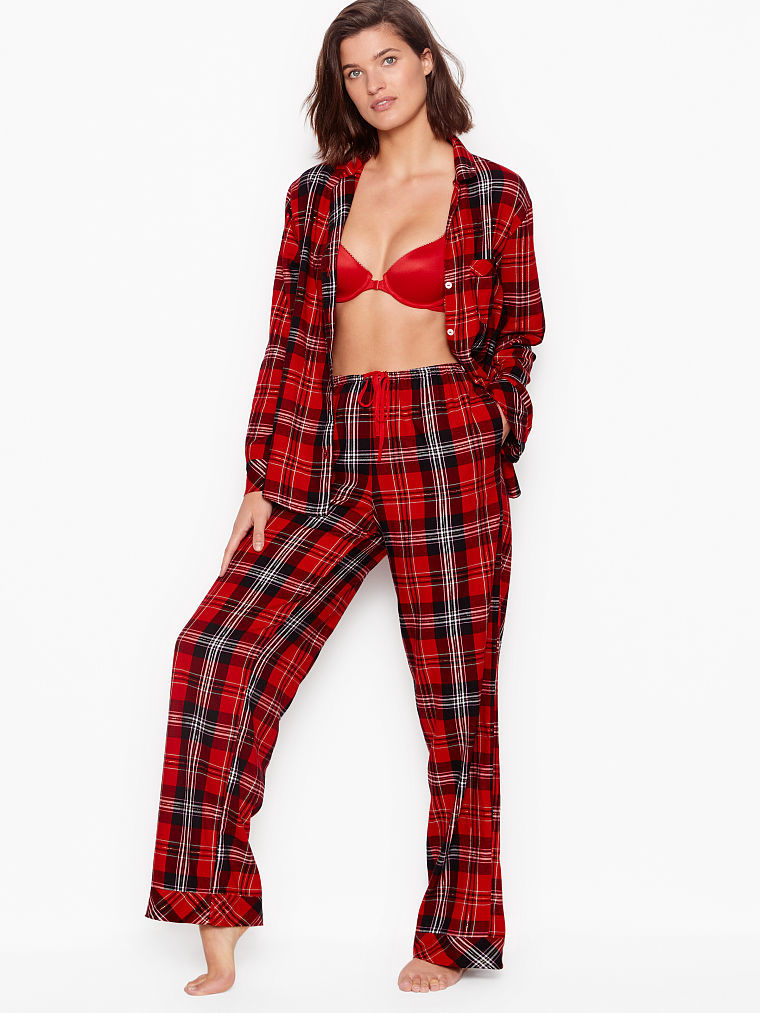 最安値挑戦 ヴィクトリアシークレットvictoria S Secretフランネルパジャマセットthe Flannel Pj シークレットコレクション 日本全国送料無料 Invitc Com