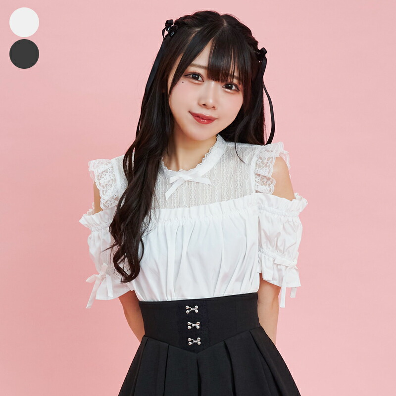 Honey mi Honey（チュール ・ シャツ/ブラウス(半袖/袖なし)）の