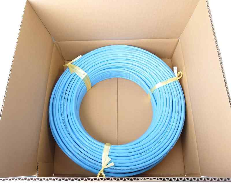 日本製線 10Gギガビット伝送対応 Cat6A U/UTP LANケーブル 100m巻 4P NSGDT6-10G-WARP(100)