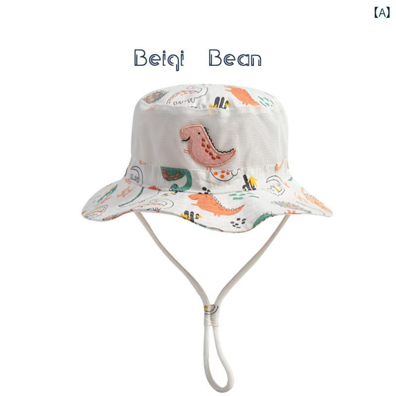 キッズ アウトドア ハット 登山 ハイキング 釣り キャンプ 夏 幼児 旅行 日焼け防止 メッシュ フィッシャーマン ハット 男の子 ガールズ用 かわいい 日よけ 薄手 バケット ハット