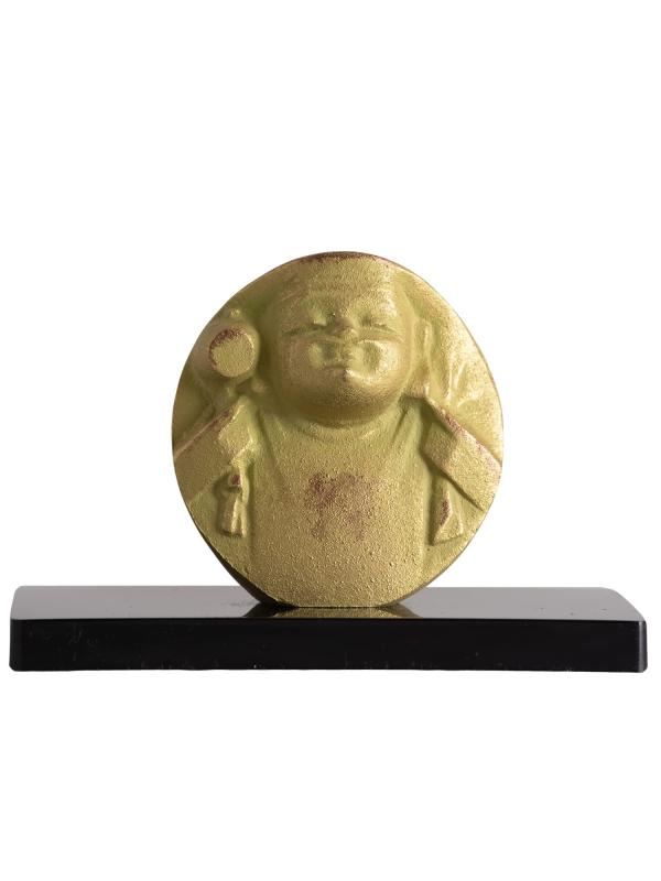 福の神 大黒天 日展彫刻家 三枝惣太郎 原型＿仏像 フィギュア 置物 七福神 高岡銅器 (ふくのかみだいこくてん)