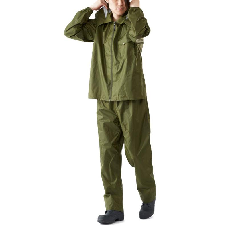 楽天市場】ソウルズ／SOULS PVCレインスーツ （防水・防汚 PVC