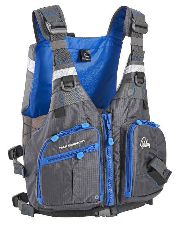 パーム(Palm) ライフジャケット グレー M/L コーラアングラー [Kola Angler] L3-KA23 12716 ライフジャケット PFD カヤックフィッシング ハイバック