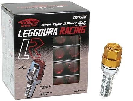 KYO-EI ( 協永産業 ) ホイールボルト LEGGDURA RACING Bolt 【 M14 x P1.5 】 テーパー : 60° 【 首下 : 35mm 】 16個入り