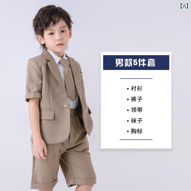 キッズ スーツ フォーマル 発表会 男の子 ボーイズ カジュアル 韓国 フラワーガール ドレス中 大 子供 小さい|セキュアデポ