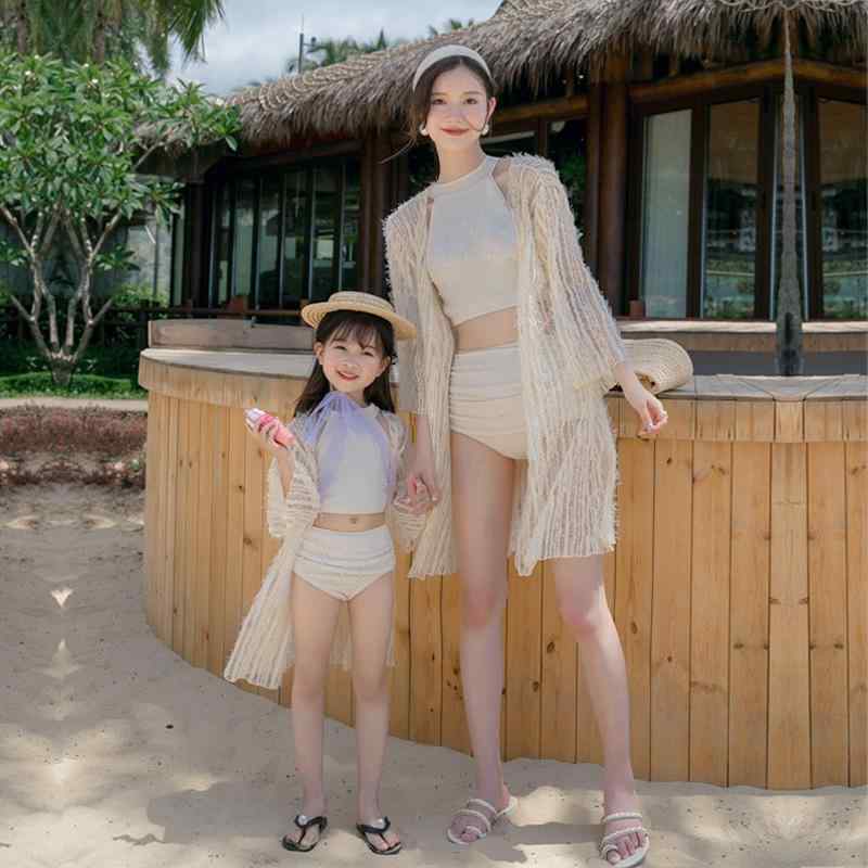ビキニ 水着 スリム セパレート レディース ブラウス 3点 セット チューブ トップ ハイウエスト 温泉 女子 海 プール レジャー 海水浴 夏 スイムウェア