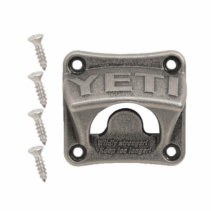 Yeti Stainless Steel Wall Mount Bottle Opener, Silver, One Size by Yeti