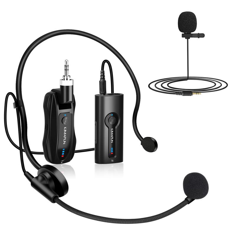 ワイヤレスマイク KIMAFUN2.4Gワイヤレスラベリアマイクシステム|セキュアデポ