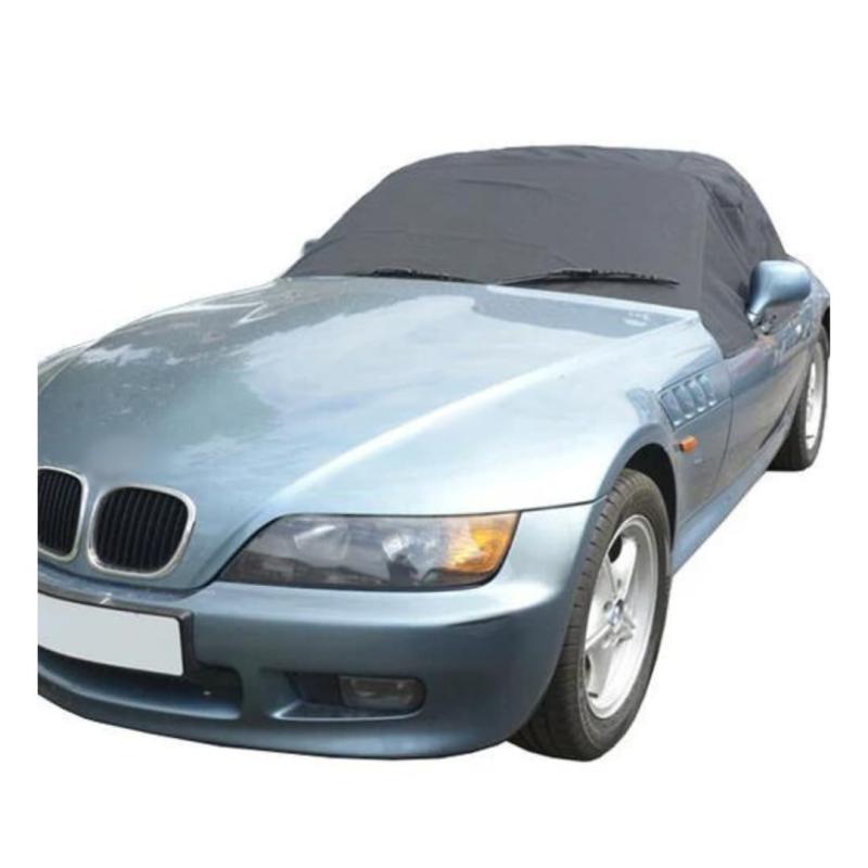 North American Custom Covers Z3 互換品 ソフトトップ ルーフプロテクター ハーフカバー ブラック 1995-2002｜セキュアデポ