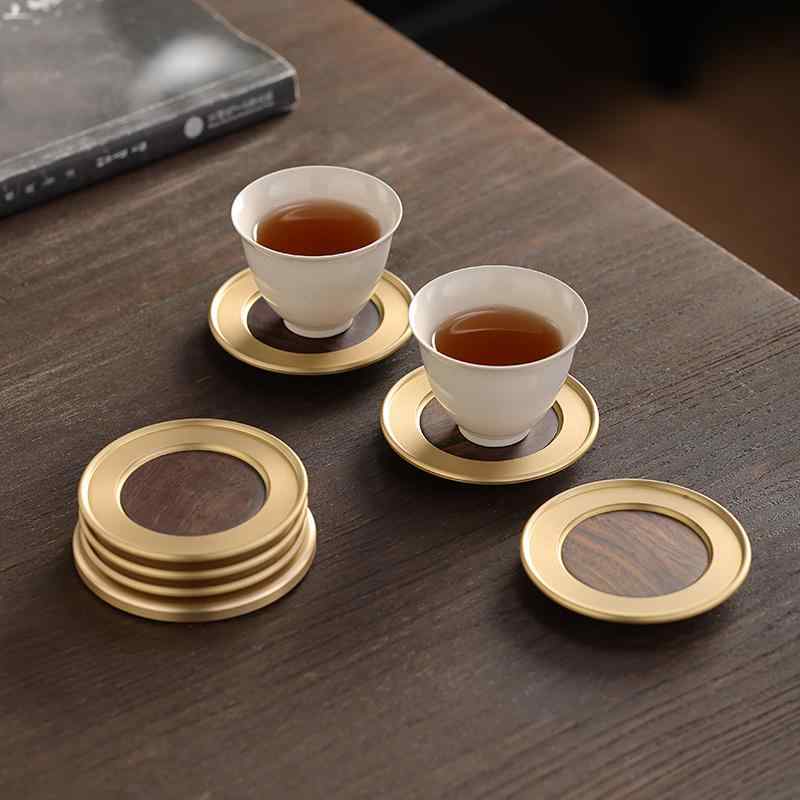 コースター お茶つや消し 平円盤 茶たく 中国 茶 優勝杯保持者 身寄り   仕掛ける パッド 金管楽器 今めかしい 分かりやすい おもてし