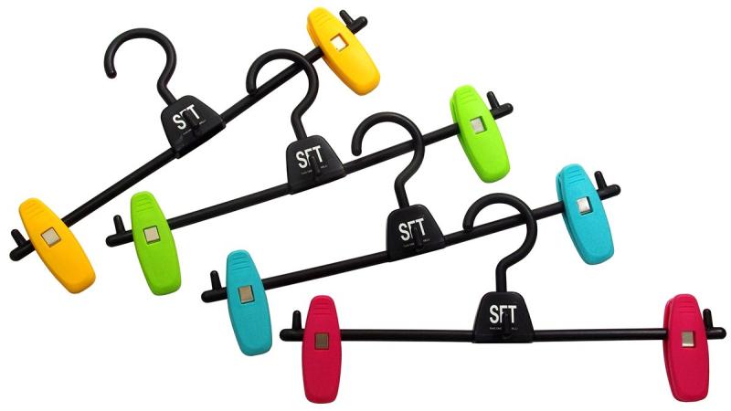 楽天市場】スカートホルダー J 4本組 カラフル SH-02C-4P / ハンガー