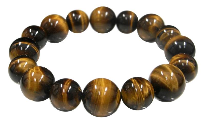 【金運】虎目石ブレス12mm×14mmMIX 23766 A-B50059