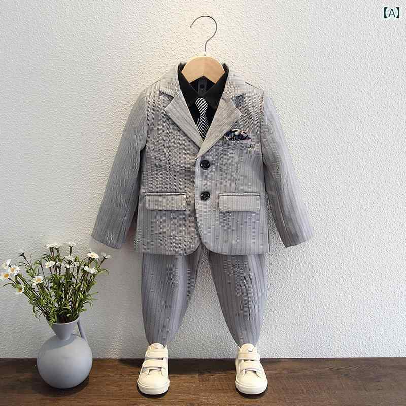 子供服 男の子 スーツ パーティー 発表会 衣装 お呼ばれ 入学式 卒業式 結婚式 セレモニー 春秋 おしゃれ スタイリッシュ キッズ
