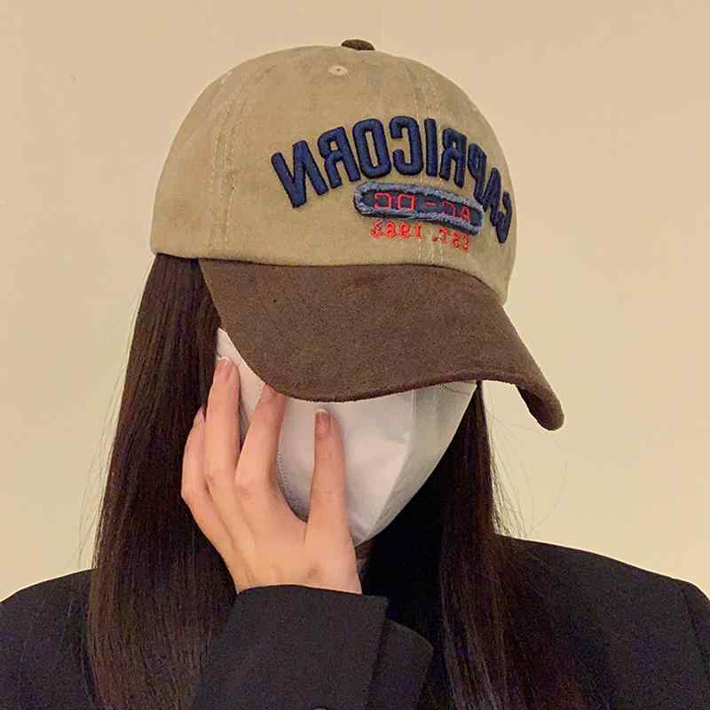 ベースボール キャップ アウトドア ひさし帽 カジュアル 衣料品 アメリカン風 刺繍 文字 多様 頭 耳 ヘッド 保護 雑貨 かわいい レディース 装飾 外出 屋外 レジャー レディース 春夏