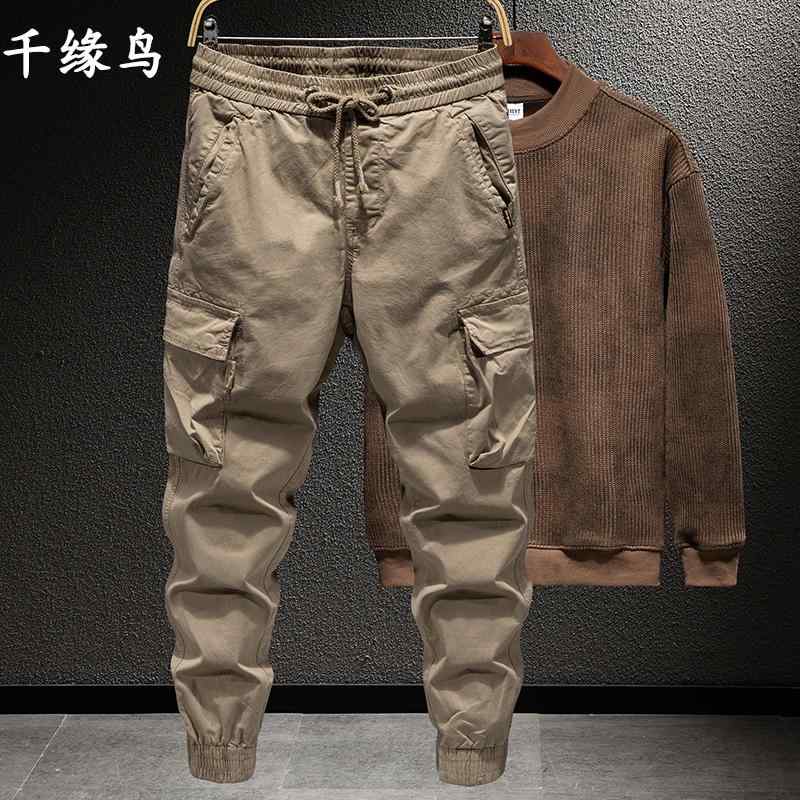 カーゴパンツ ジョガー メンズ 秋冬 ストレートパンツ アーミーパンツ カジュアル 動きやい ワークパンツ マルチポケット 大きめサイズ ゆったり タウン アウトドア スポーツ デイリー