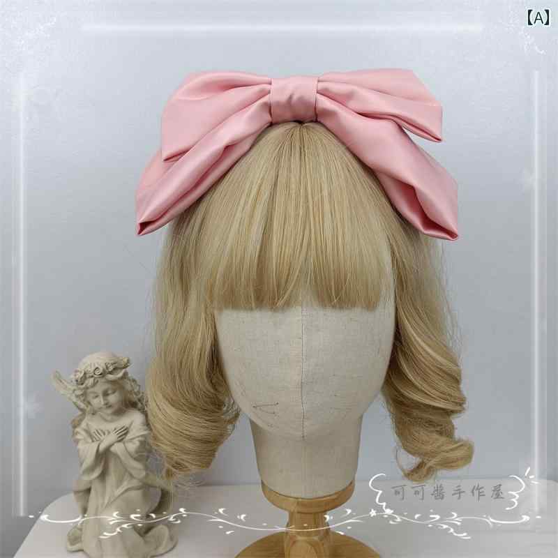 カチューシャ リボン ヘアアクセサリー かわいい コスプレ ロリータ ゴスロリ 地雷 甘ロリ JK レディース ファッションアイテム