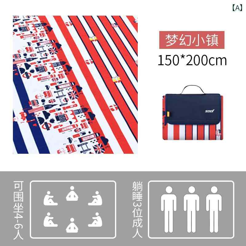 レジャーシート 折りたたみ コンパクト 携帯 持ち運び ポータブル アウトドア レジャー ピクニック ビーチ マルチシーン
