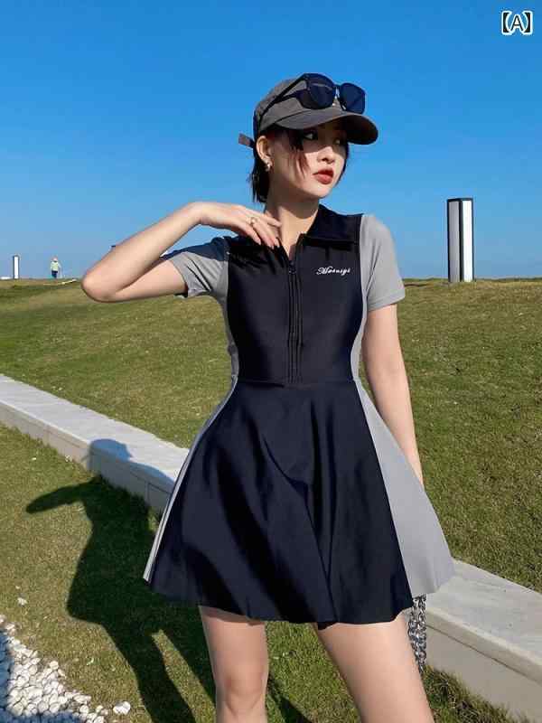 レディース 水着 スポーツ フィットネス ウェア サマーレジャー トレーニング マリンスポーツ セパレート プロ レーシング スカート スタイル ボクサー アングル 学生 控えめ 大きいサイズ スリム 見せ お腹 カバー