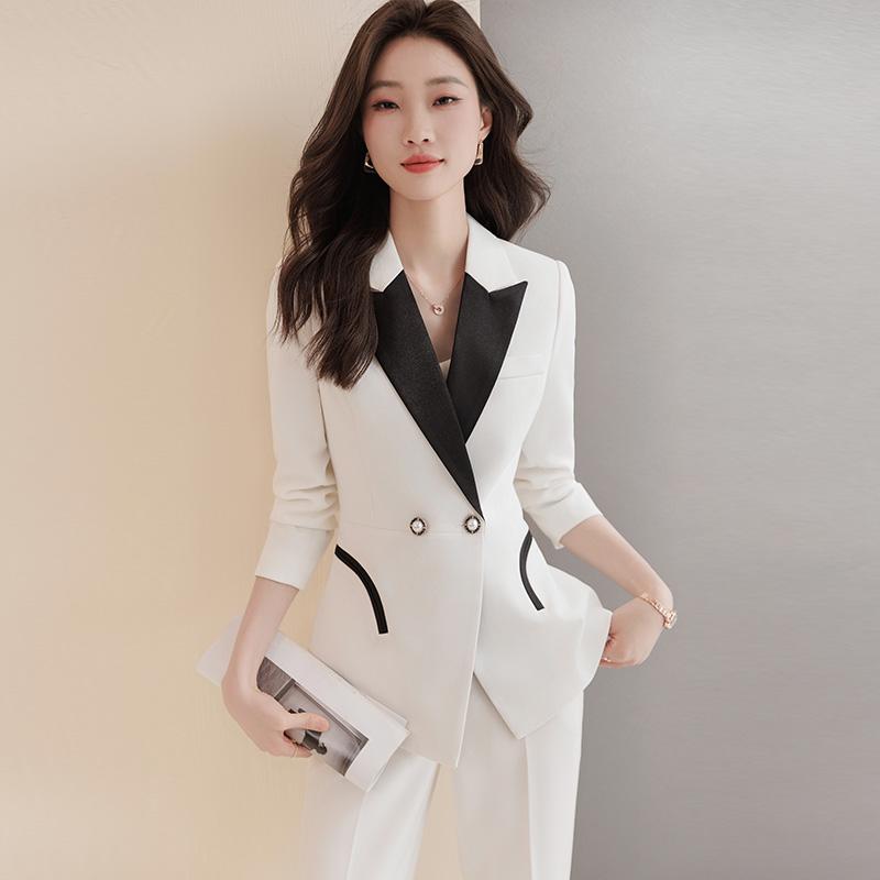 レディース スーツ ビジネス カジュアル 大人 レディース スタイリッシュ 婦人服 スーツ ジャケット パンツ 春秋 パーティー フォーマル エレガント｜セキュアデポ 8,227円