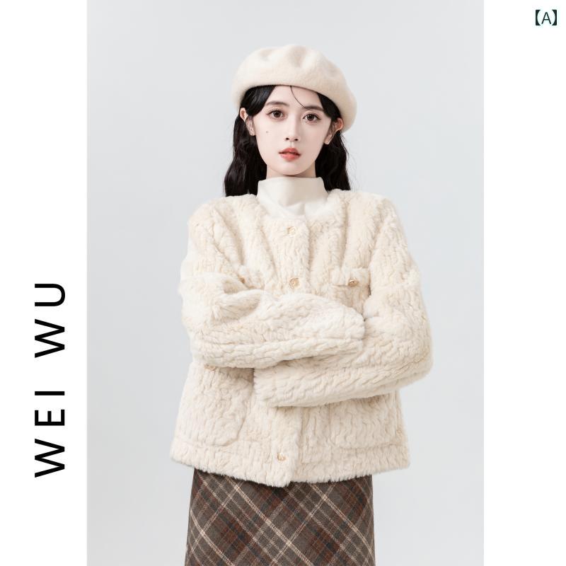 レディース 秋冬 ウールジャケット アウター カレッジ カレッジ モテ服 韓国 大人 かわいい アップ 快適 暖い 防寒 通学 通勤 デート イベント レジャー オフィス 女子会 旅行｜セキュアデポ