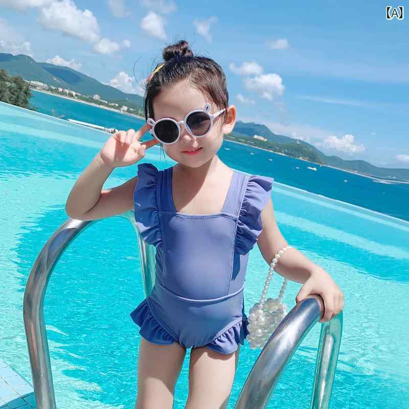 水着 カバーオール スイムウェア 子供 女の子 夏 海辺 リゾート 海水浴 プール レジャー マリンスポーツ