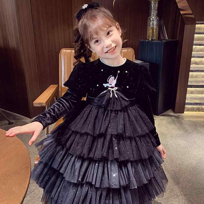幼児 子供服 キッズ 女の子 女の子 ワンピース かわいい ドレス メッシュ 発表会 パーティー プリンセス風 エレガント 韓国