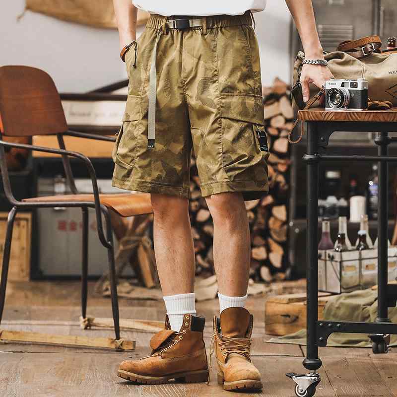ハーフパンツ アメリカン ボトムス 半ズボン ショーツ ショート ウェア ハーフ 薄手 レトロ 衣料品 アウトドア スポーツ スリム ワーク カジュアル メンズ 夏｜セキュアデポ