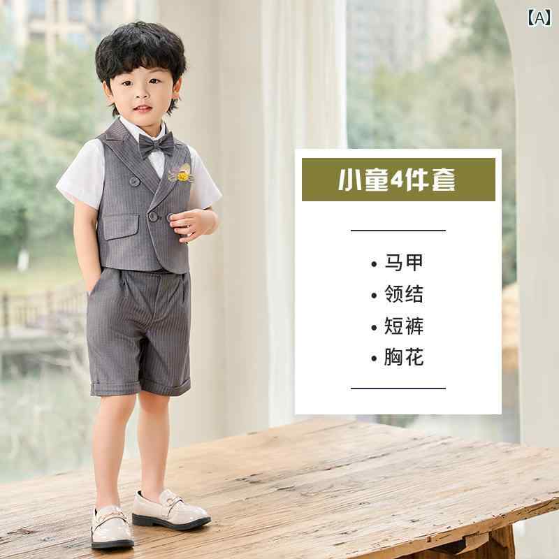 ドレス キッズ スーツ フォーマル 発表会 男の子 子供 ベスト 夏 オーバーオール 赤ちゃん 1歳 服|セキュアデポ