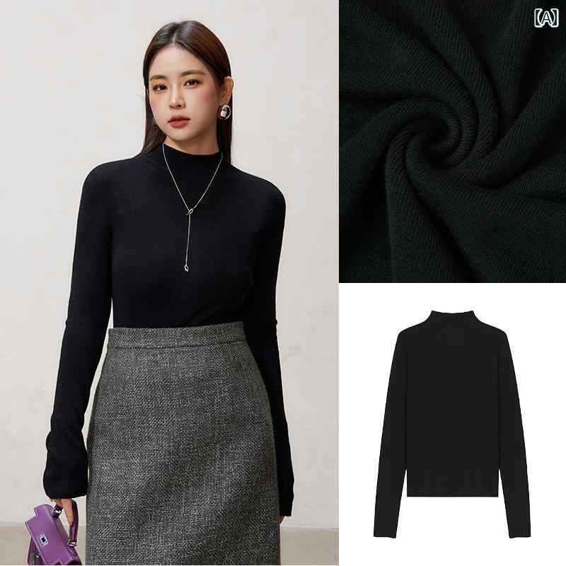 レディース ぽっちゃり 婦人服 トップス カジュアル シンプル おしゃれ 大きめサイズ ゆったり 冬 ウール ニット セーター｜セキュアデポ