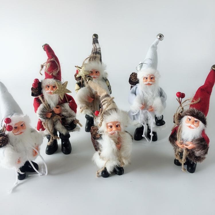 クリスマス 装飾 DIY ミニ クリスマス ツリー サンタクロース イン デスクトップウィンドウ 装飾 スター