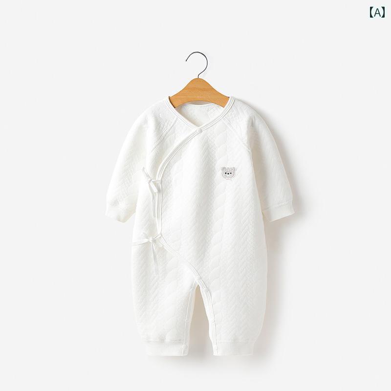 ロンパース かわいい ベビー ジャンプ スーツ 春秋 薄い 綿 暖かい 赤ちゃん 男の子 女の子 ベビー 下着 新生児 服 春 アウター