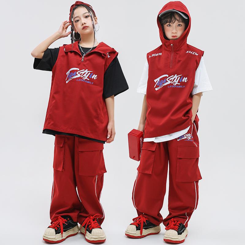 子供服 女の子 男の子 Tシャツ パンツ コスチューム バンド ダンス ヒップホップ ストリート系 パフォーマンス 衣装 セットアップ クール かっこいい キッズ