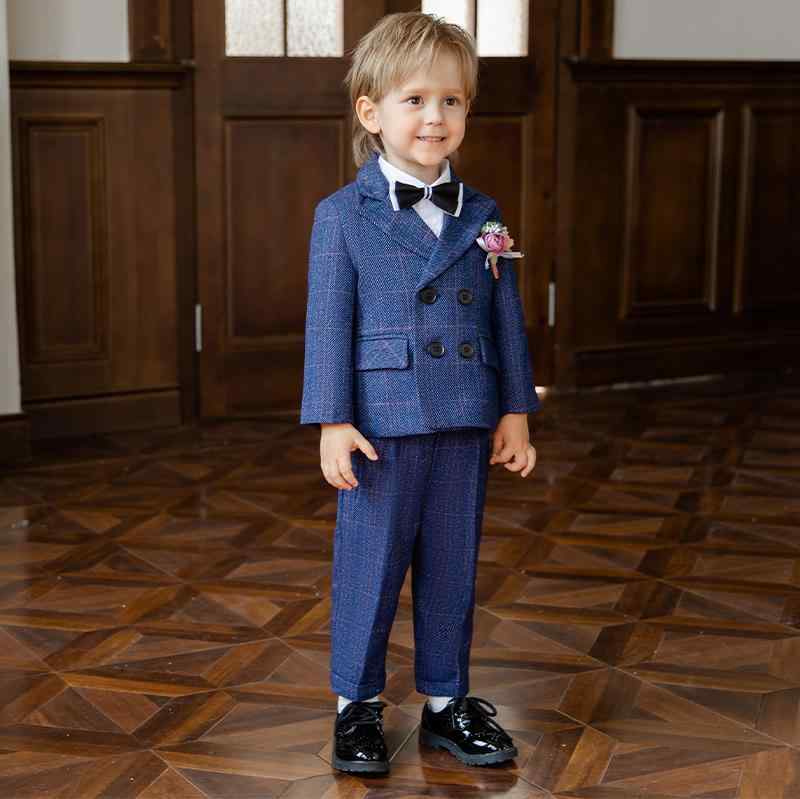 英国 ボーイ キッズ 男の子 セレモニースーツ フォーマル おしゃれ着 子供 スーツ 男の子 赤ちゃん 誕生日 パフォーマンス コスチューム