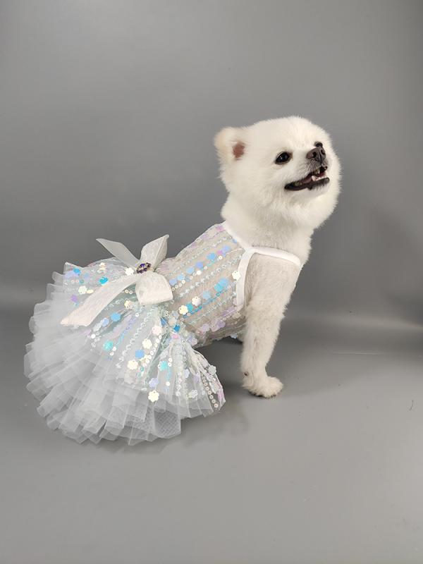 ペット服 犬猫 ウェア ドレス 写真撮影 服 かわいい ベスト 衣装 薄手 室内 散歩 外出 ルーム 室外 小型 夏