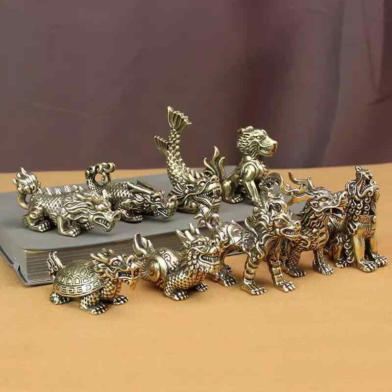 置物 インテリア ドラゴン 龍 レトロ かっこいい おしゃれ 雑貨 卓上 窓辺 コレクション ホビー