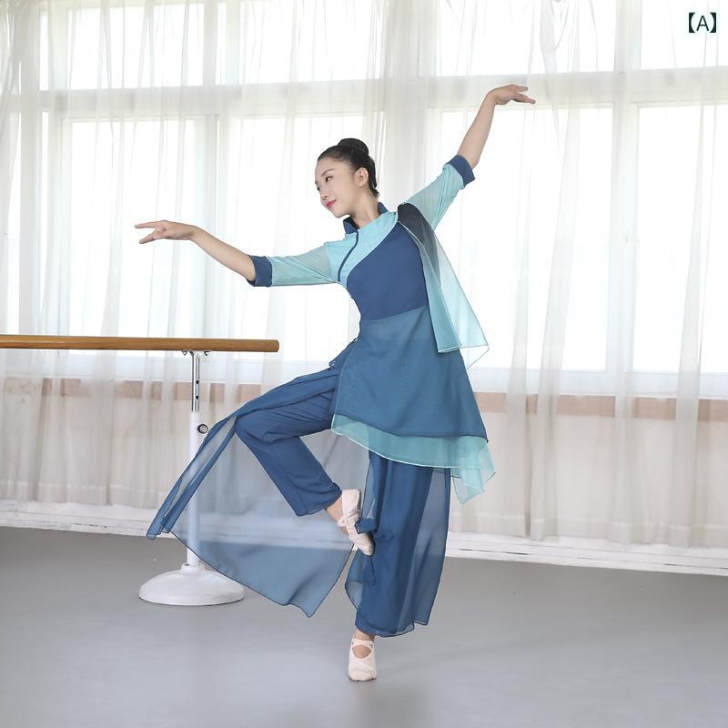 ダンス 衣装 レディース クラシック バレエ 芸術 パフォーマンス グラデーション モダン レディース チャイナ風 練習 エレガント レトロ舞踊 8,881円