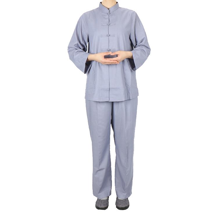 僧服 平服 瞑想 春夏 薄手 コットン モンク 服 長袖 長ズボン 瞑想服 修行服 仏教 5,948円