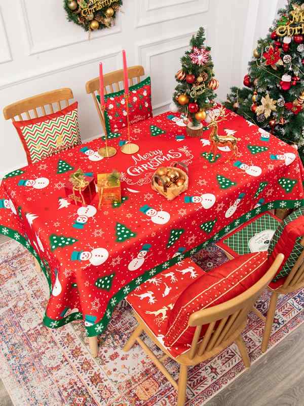 テーブルクロス ダイニング テーブルカバー 北欧 スクエア テーブルクロス テーブル 保護カバー おしゃれ かわいい クリスマス 防水