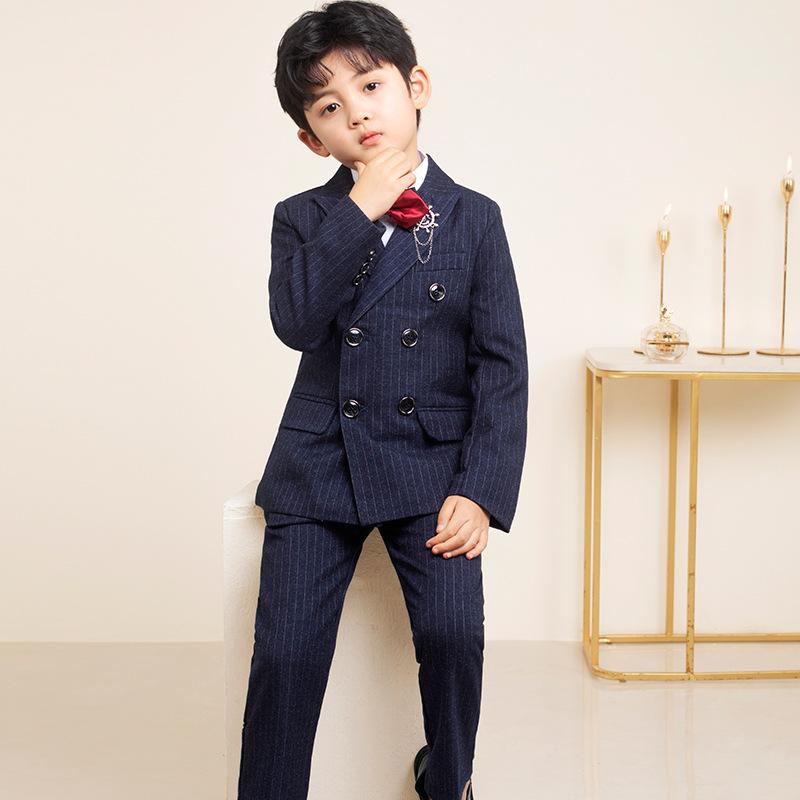 キッズ 男の子 セレモニースーツ おしゃれ着 スーツ ドレスアップ ピアノ 演奏 スーツ 英国風 ホスト パフォーマンス 子供 入園式 入学式 卒園式 卒業式 結婚式 7,023円