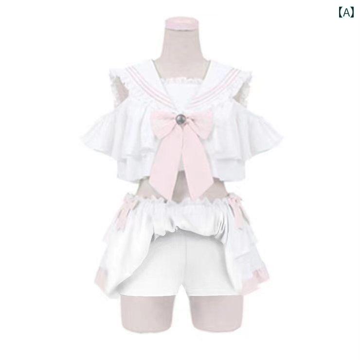 サブカルチャー 水着 セパレート セットアップ セクシー ガール スカート スリム 女の子 かわいい 衣料品 夏 レディース