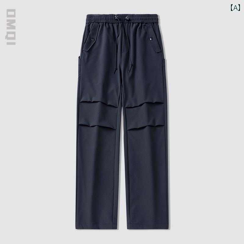 ワークパンツ 春秋 アウトドア アメリカ 空挺 部隊 突撃 パンツ メンズ ストレート 防風 防水 大きめサイズ ボトムス 黒 ズボン