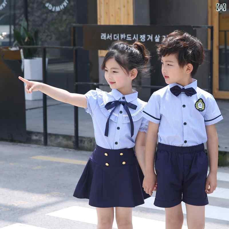 子供服 キッズ ファッション 男の子 女の子 オールシーズン 制服風 英国 ブリティッシュ 夏 シングル ブレスト コットン 4,584円