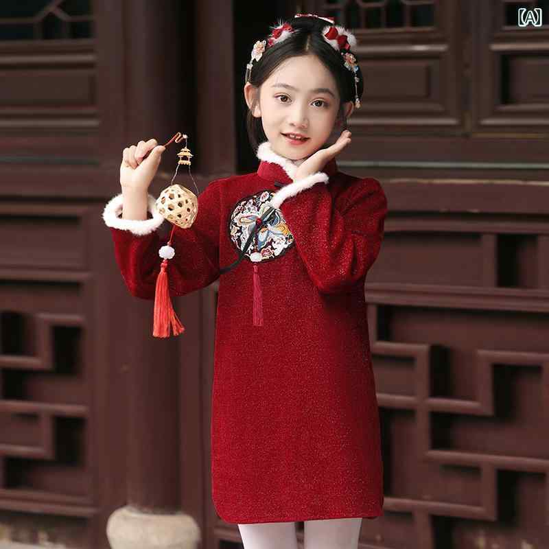 チャイナ ドレス 親子 かわいい 普段使い 大人 子供 キッズ ガール 上品 シンプル 華やか きれいめ パーティ ウェディング セレモニー レディース｜セキュアデポ