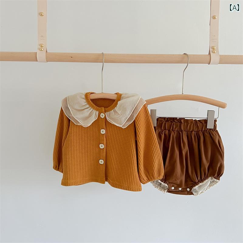 トップス パンツ 上下セット シンプル カジュアル かわいい ベビー 赤ちゃん キッズ 乳幼児 子供 ベビー服 キッズファッション 子供服 男の子 女の子 春