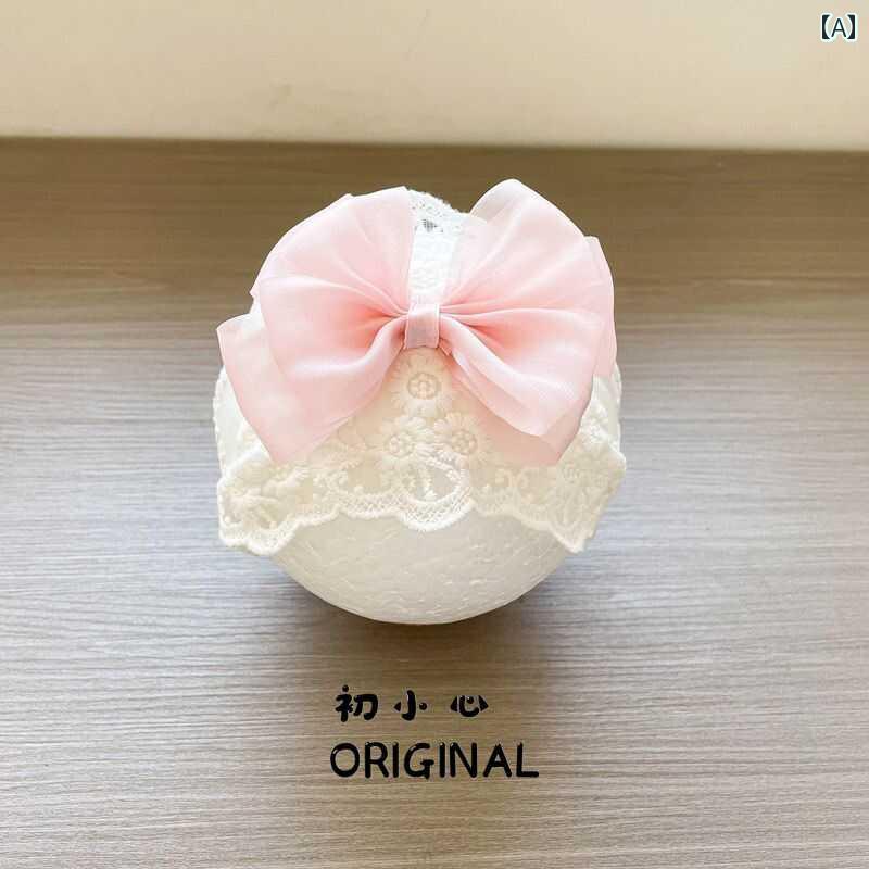 ベビー 赤ちゃん キッズ レース帽子 ヘアアクセサリー かわいい おしゃれ 付けやい 柔らかい 外遊び レジャー 衣装 誕生日 プレゼント
